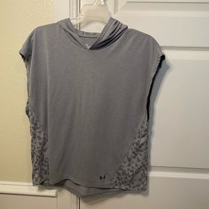 Under armour muscle tee grey!